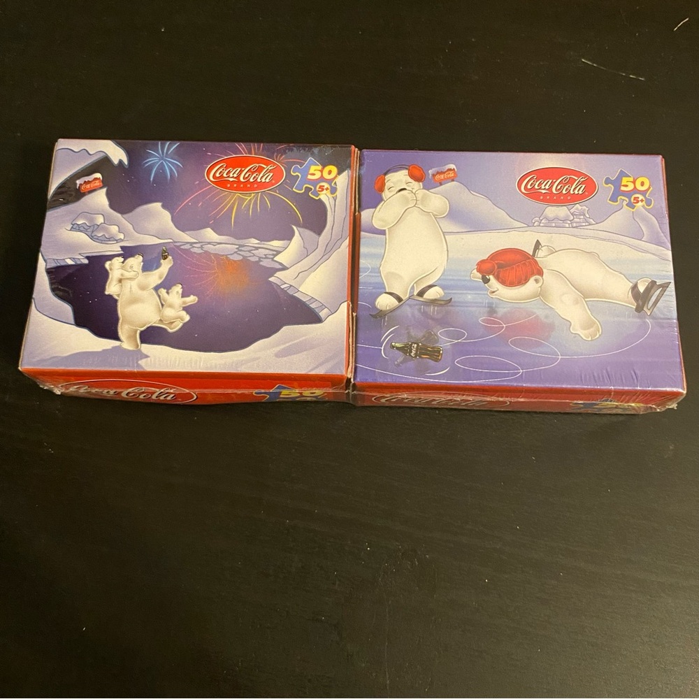 Coca-Cola Polar Bear Mini Puzzles